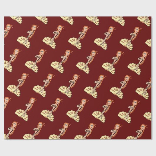 geboorte van Venus Cadeaupapier (Vlak)