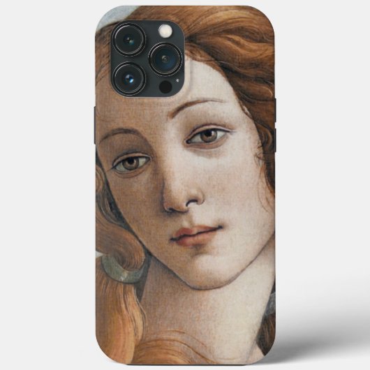 Geboorte van Venus close-up hoofd Case-Mate iPhone Case (Achterkant)