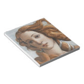 Geboorte van Venus close-up hoofd Notitieblok (Schuin)