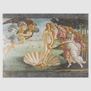 Geboorte van Venus door Botticelli Decoupage Tissuepapier