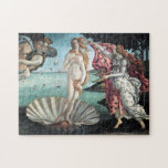 geboorte van Venus door botticelli renaissance Legpuzzel<br><div class="desc">Dit klassieke schilderij van de geboorte van Venus is een iconisch,  mythologisch Renaissance-meesterwerk. Deze visie van de godin van de liefde die aan de wal is gespoten op een zee-schelp blijft ons fascineren. Duw kleuren en detail.</div>