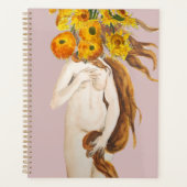 geboorte van Venus en zonnebloem Planner (Voorkant)