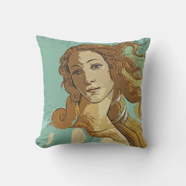 Geboorte van Venus, Godin Kussen (Voorkant)