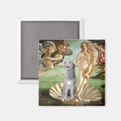 Geboorte van Venus-Irish Wolfhound #6 Magneet (Voorkant / Achterkant)