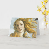 Geboorte van Venus Kaart (Gele Bloem)