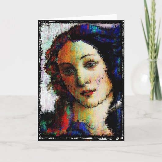 Geboorte van Venus Kaart (Voorkant)