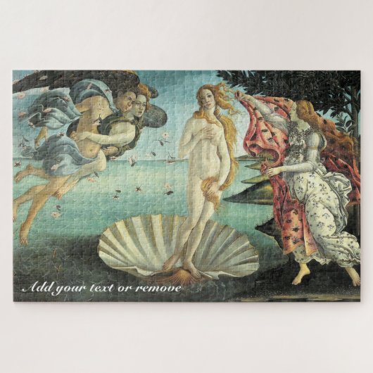 "geboorte van Venus", mythologisch schilderij van  Legpuzzel (Horizontaal)