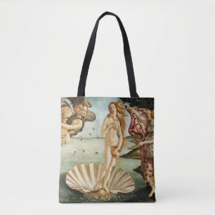 Geboorte van Venus schilderij Tote Bag
