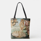 Geboorte van Venus schilderij Tote Bag (Achterkant)