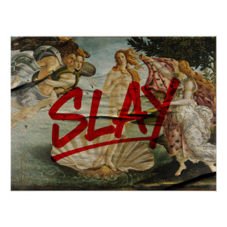 Geboorte van Venus × SLAY – Red Marker-editie Perfect Poster