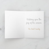 Geboorte Vouwen Kaart (Binnen)