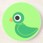 geboorte zandsteen onderzetter (Voorkant)