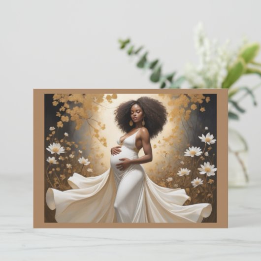 Geboorteaankondiging Aankondiging (Staand voorkant)