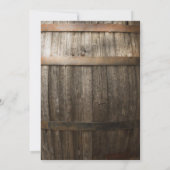 Geboorteaankondiging Baby land Sweet Rustic Aankondiging (Achterkant)