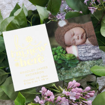 Geboorteaankondiging Foto Collage | Ik ben nieuw h