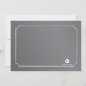 Geboorteaankondiging Foto Schoolbord Aankondiging (Achterkant)