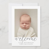 Geboorteaankondiging Kaart (Voorkant)