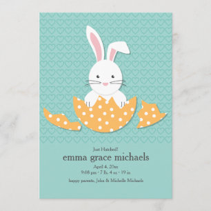 Geboorteaankondiging net uitgekomen aankondiging