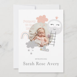 Geboorteaankondiging Pad naar de Maan