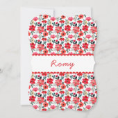 Geboorteaankondiging "Romy" Kaart (Voorkant)