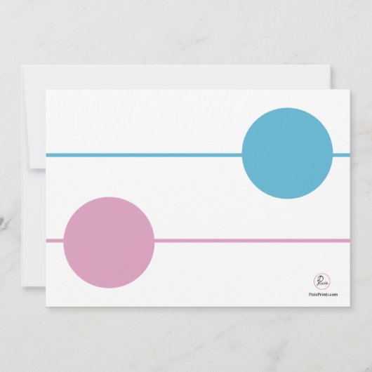 Geboorteaankondiging Twee Foto's Broers en Zusters Aankondiging (Achterkant)