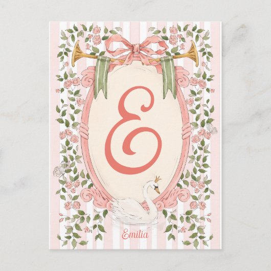 Geboorteaankondiging - Zwanenprinses Briefkaart (Voorkant)