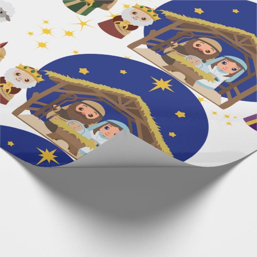 Geboortebeheerster Cadeaupapier (Hoek)