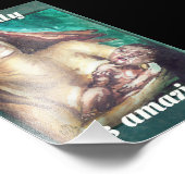 Geboortebevestiging (6by4): "Mijn lichaam is gewel Foto Afdruk (Hoek)