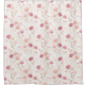 Geboortebloem Jan Anjer Douchegordijn (Voorkant)