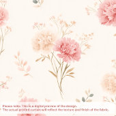 Geboortebloem Jan Anjer Douchegordijn