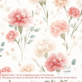 Geboortebloem Jan Anjer Douchegordijn