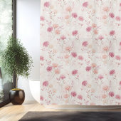 Geboortebloem Jan Anjer Douchegordijn