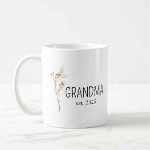 Geboortebloem Mok, Gepersonaliseerde Pottery Mok F
