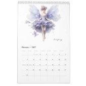 Geboortebloemen feeën kalender (Feb 2027)