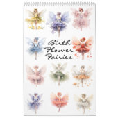 Geboortebloemen feeën kalender (Hoes)