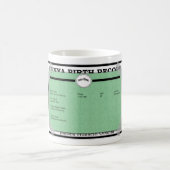 Geboortecertificaat Barack Obama Koffiemok (Center)