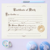 Geboortecertificaat Flyer (Enkel)