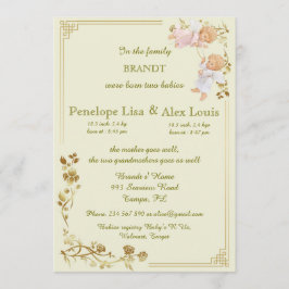 geboortecyclus baby aankondiging