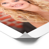 Geboortedag 18 Aangepast gepersonaliseerd fotocoll Poster (Hoek)