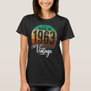  geboortedag 1963: geboortedag 1963 t-shirt