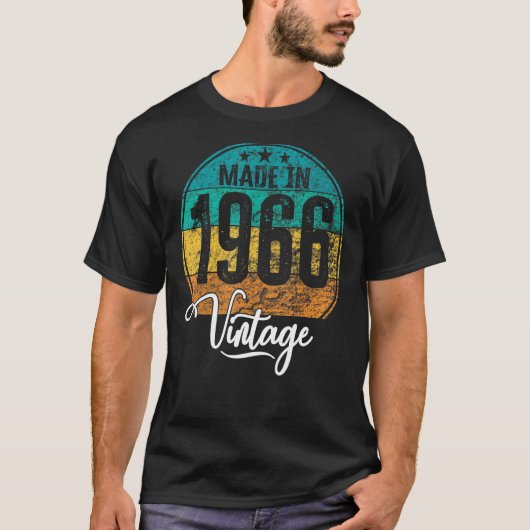 geboortedag 1966: geboortedag 1966 t-shirt (Voorkant)