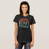 geboortedag 1973: geboortedag 1973 t-shirt (Voorkant volledig)