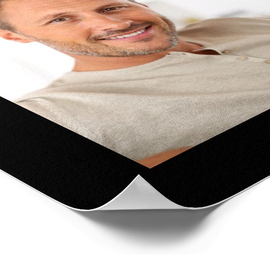 Geboortedag 42 Foto-collage JAREN IN DE MAKING Poster (Hoek)