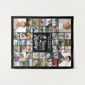 Geboortedag 42 Foto-collage JAREN IN DE MAKING Wandkleed (Voorkant (horizontaal))