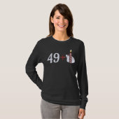 Geboortedag 49+ 50e verjaardag t-shirt (Voorkant volledig)
