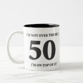 Geboortedag 50: Koffie-Mok Tweekleurige Koffiemok (Links)