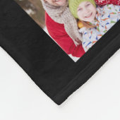 Geboortedag 55: Foto Collage GEWELDIGE SINCE Year Fleece Deken (Hoek)