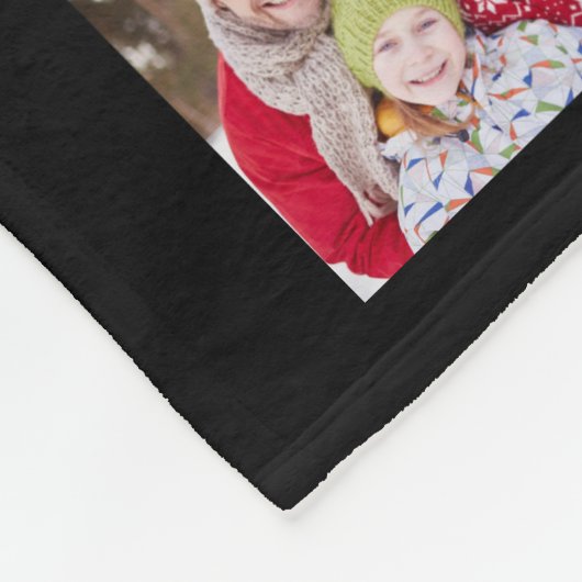 Geboortedag 55: Foto Collage GEWELDIGE SINCE Year Fleece Deken (Hoek)