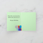 Geboortedag: 5 jaar oude kaart (Binnen)