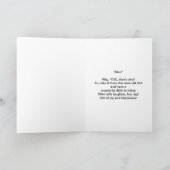 Geboortedag, 85th, Great Horned Owl and Flowers Kaart (Binnen)